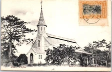 BELGIAN CONGO - BOMA - the church (stamps & stamps)