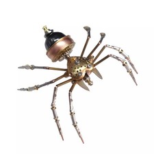 Mechanical Metal DIY 3D Insect Spider Model Brass Puzzle Assembly DIY for Fam...
