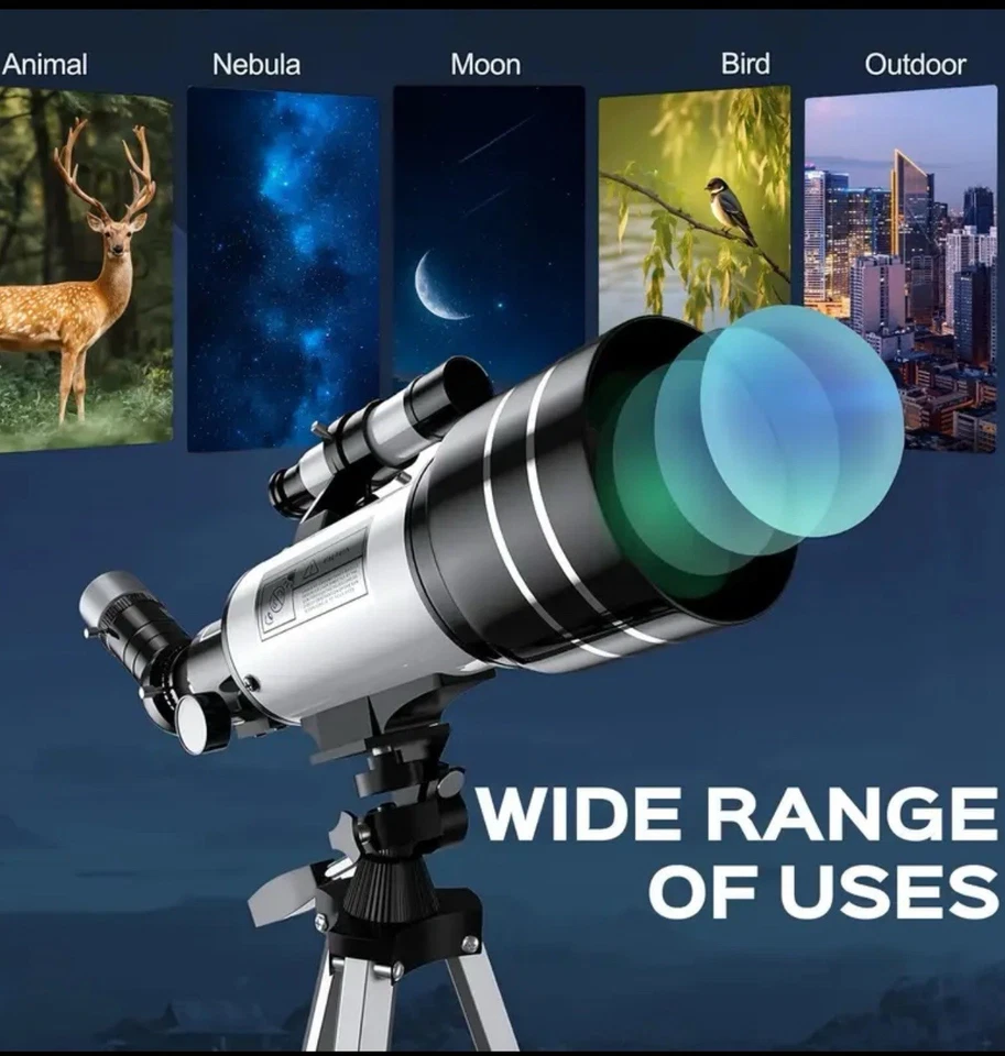 Telescope 150X 70mm ,high magnification portable astronomical telescope - Image 2 of 4