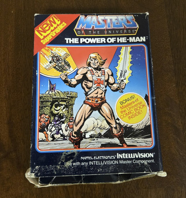 Masters of the Universe: The Power of He-Man (Intellivision, 1983) w/ overlays