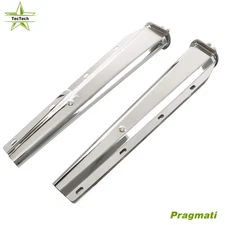 Truck 30" Stainless Steel Straight Mud Flap Hanger 1 1/8 Bolt Semi Truck Tapered