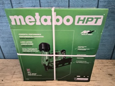 Metabo HPT 18-Volt 3-1/2-Inch 21-Degree Cordless Strip Nailer -NR1890DRA 