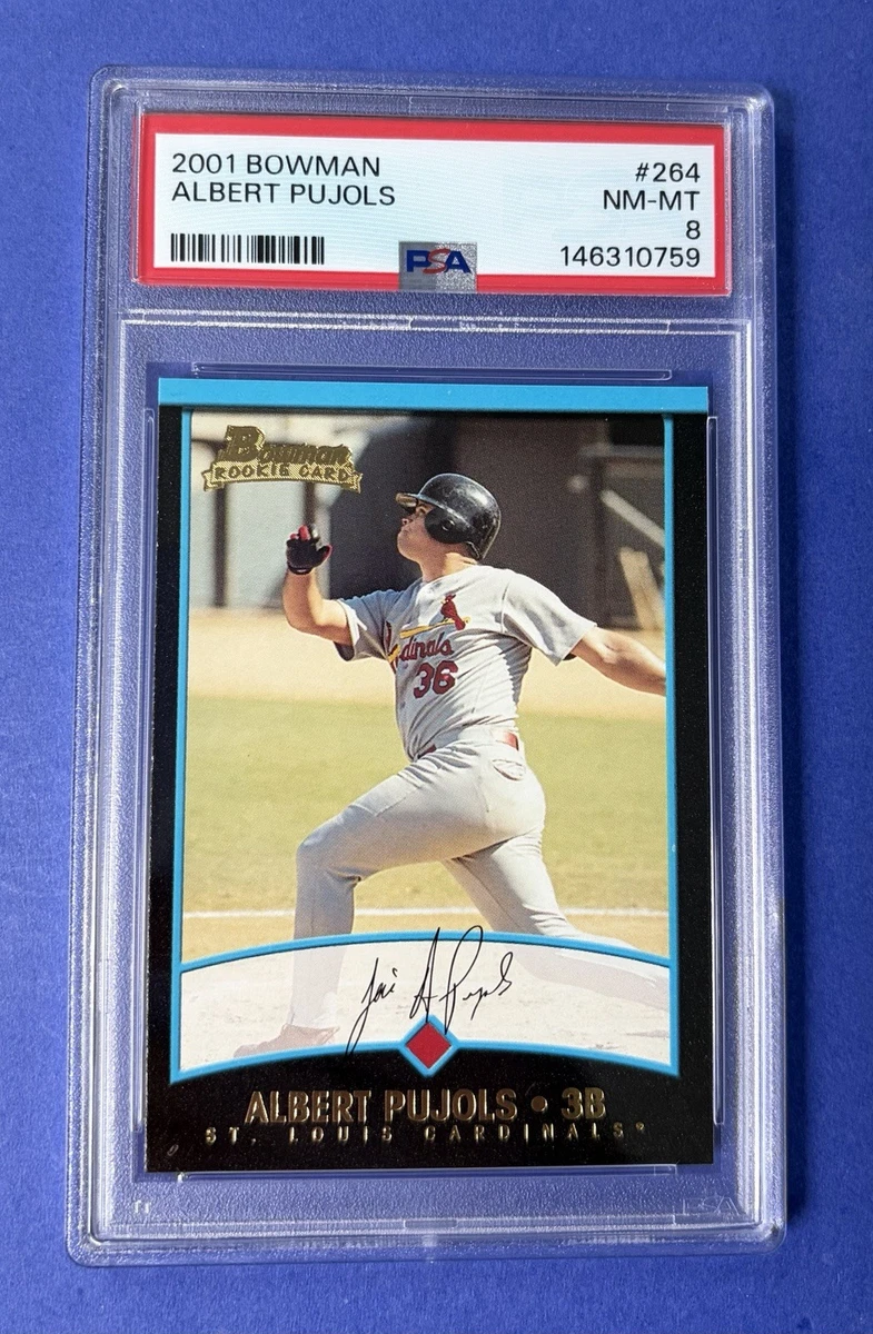 Bowman Albert Pujols Rookie Baseball Sports Trading Cards