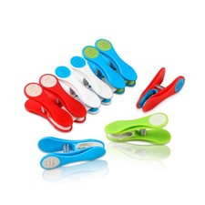 Wäscheklammern Set 50 Stück verschiedene Farben Klammern Wäsche Garten bunt