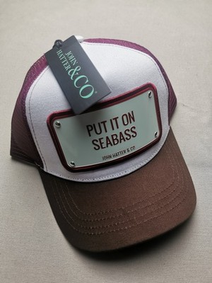 JOHN HATTER & CO Herren OSFA ''Put It On Seabass'' Trucker Style Baseball Cap (NEU) 
