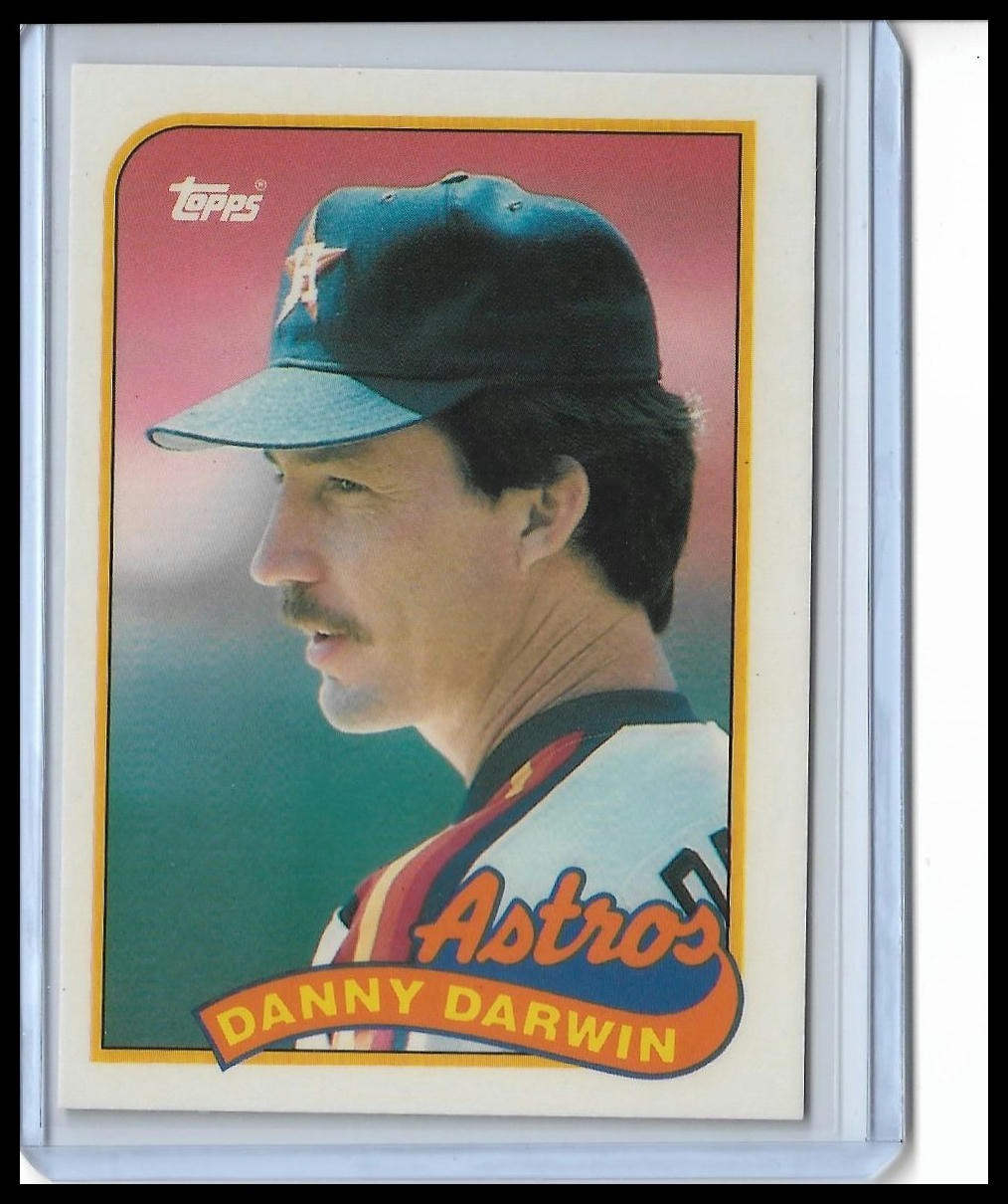 1989 Topps Tiffany - Danny Darwin #719