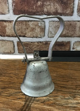 Ancienne cloche de voiture camion pompier à pédales d'origine années 1920 - 30