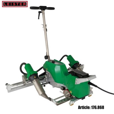 Leister 400V VARIANT 706 Dual-Nozzle System Spriegel to Overlap or Tape Welding