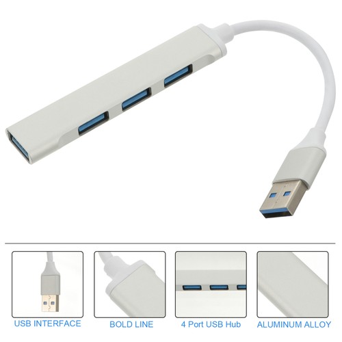 Powered Usb Hub Metal Usb Hub Portable Data Hub Multifunction Hub - 第 7/12 張圖片