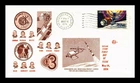 US COVER SKYLAB SPACE MISSIONS FDC SCOTT 1529 VANDENBERG AFB ROCKET LAUNCH