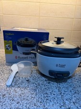 Russell Hobbs Rice Cooker Metal, 300W, 1.2kg, White Medium 27030