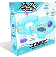 New Kids Zhu Zhu Aquarium Starter Set With Herman The Stingray Play Set Ages 4