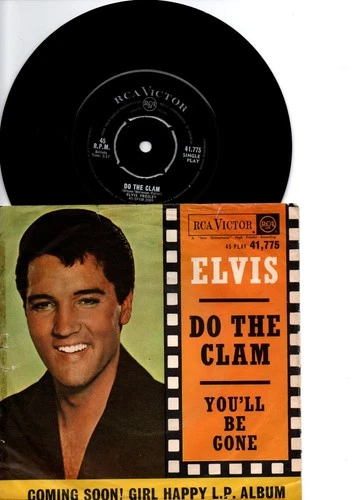 ELVIS PRESLEY  SOUTH AFRICA  PS   45   DO THE CLAM