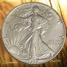 1988 $1 Silver American Eagle  Uncirculated, Pulled From Storage Fast 🚢