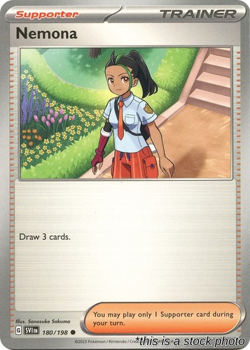 Nemona Scarlet & Violet Base Set #180/198