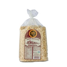 Amish Country Popcorn | 6 lb Bag | Baby White Popcorn Kernels | Small and Tender
