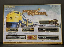 Bachmann 24010 EZ Track Alaska McKinley Explorer N Scale Train Set Sealed *READ*