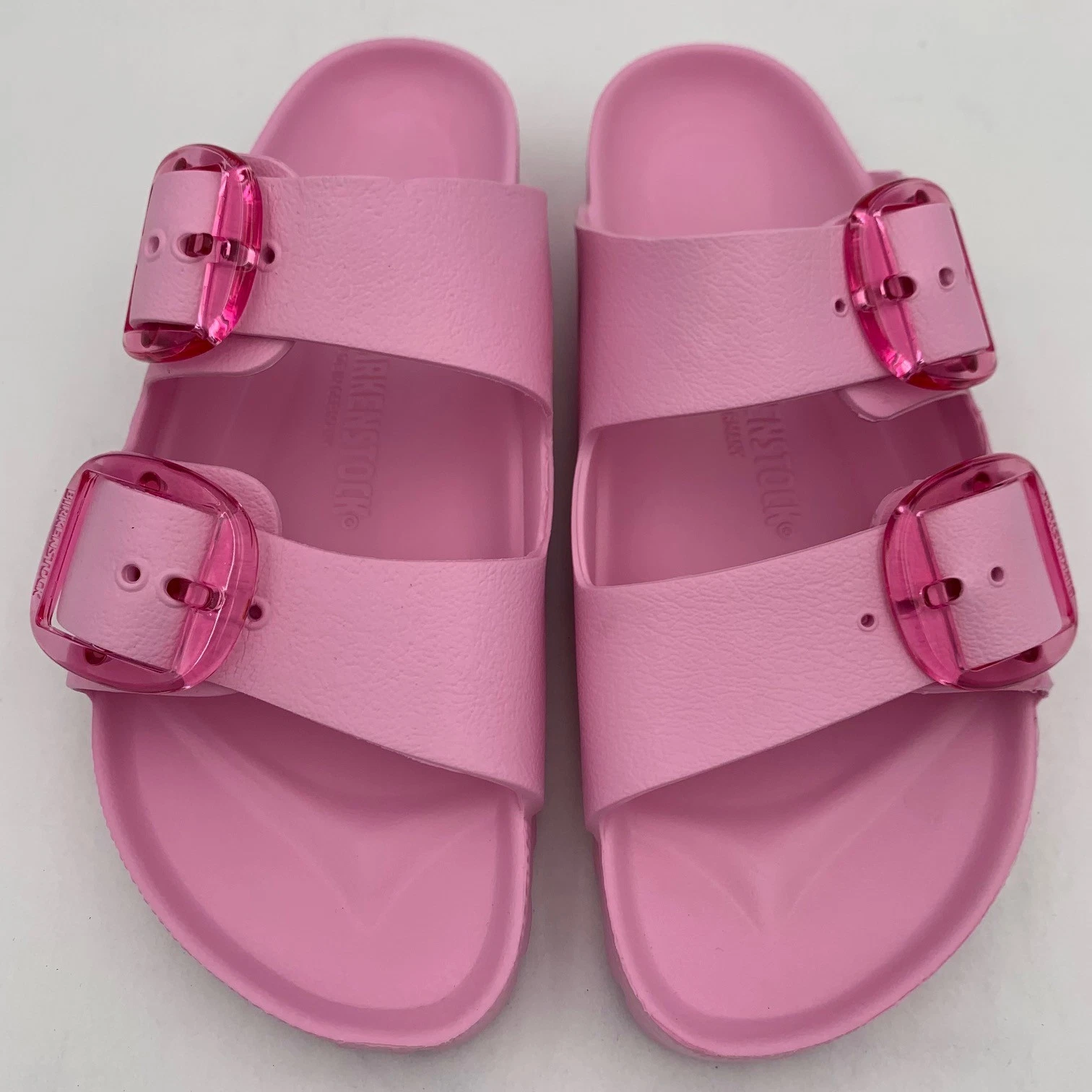 Birkenstock New w/o Box Arizona Big Buckle Fondant Pink EVA Narrow 1029642