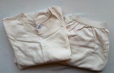 SONOMA Uomo Tg XXL/XLT Set 2 Pezzi Intimo Termico 100%Cotone Avorio NUOVO