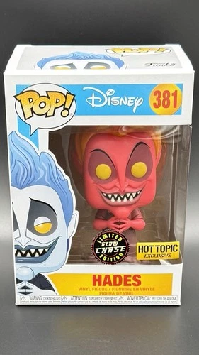 Funko Pop Disney Hades #381 GITD Glow Chase – Hot Topic Exclusive NEW NIB