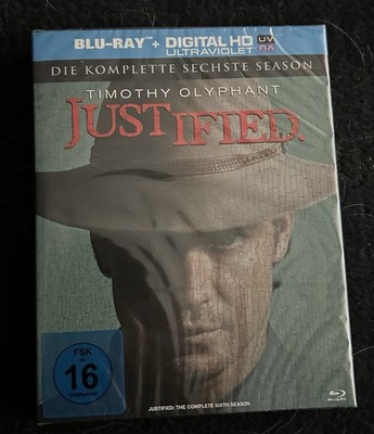Justified Staffel 6 Blu-Ray Neu OVP