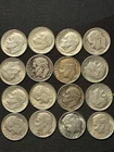Lot of 16 - 90% Silver Roosevelt Dimes Mixed Dates & Mints