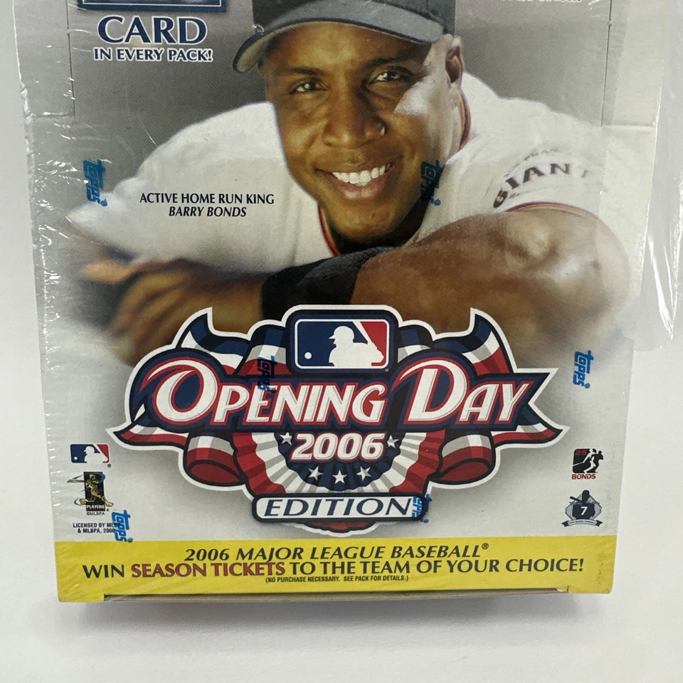 2006 Topps Baseball Opening Day Edition Factory Mostly Sealed 36 Pack Box - Image 3 of 4