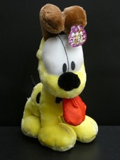 Vintage Garfield Odie Dog Stuffed Plush Toy Play by Play Paws with Tags 15"