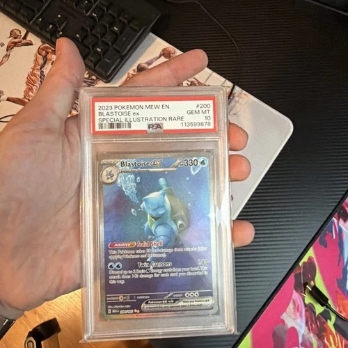 Blastoise EX 200/165 SV Scarlet & Violet 151 PSA 10