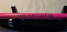 VTG Sharpened Pencil York Fertilizer Co. York Nebraska 