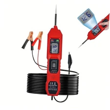Power Circuit Probe Tester, 6V-24V DC Automotive Car Electric Fuse & Red