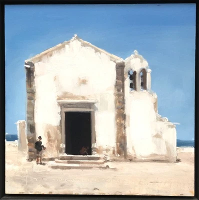 Friedel Anderson. Igreja de Nossa Senhora da Graca. 2017. Signiert. Itzehoe. - Bild 1 von 4