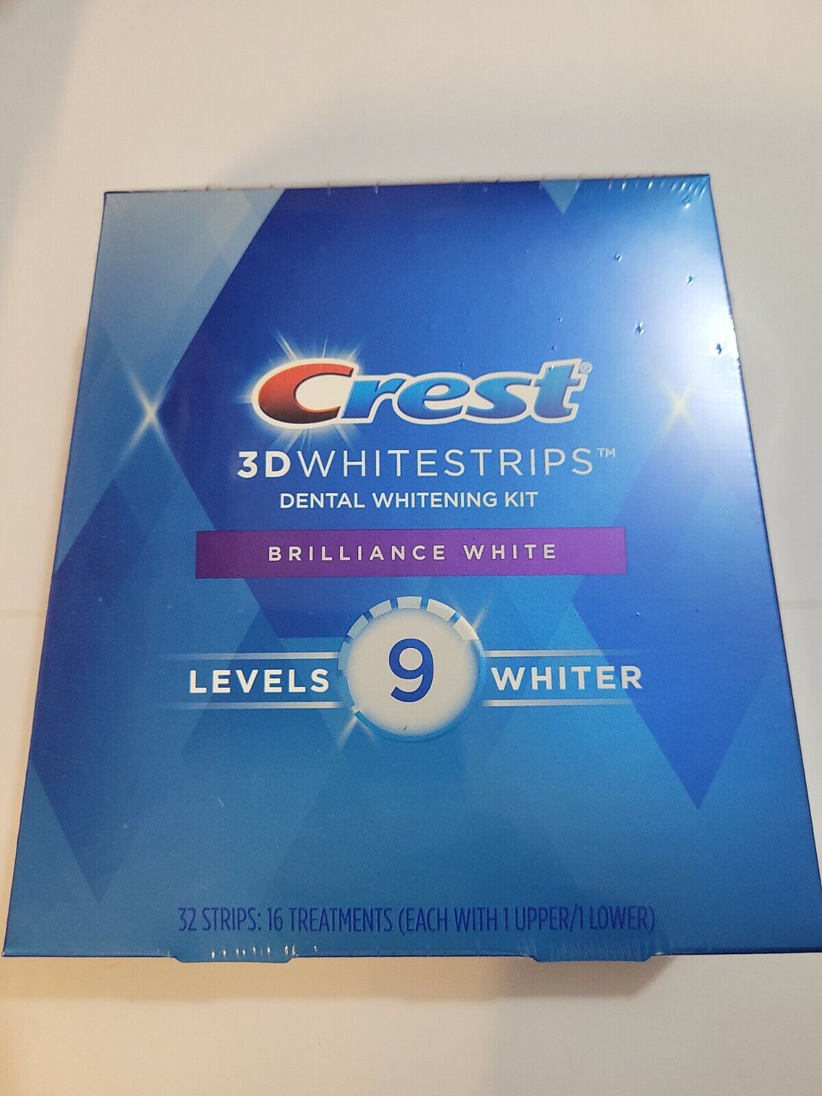 Crest 3D Whitestrips Brilliance San Factory outlet Diego Mall White Teeth 16 Whitening Tre Kit