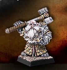 Metal Dwarf Hammerer Champion - Avatars of War Dwarf Doomcrusher Hero
