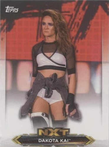 2018 Topps Then Now Forever WWE Wrestling Base Set #118 Dakota Kai