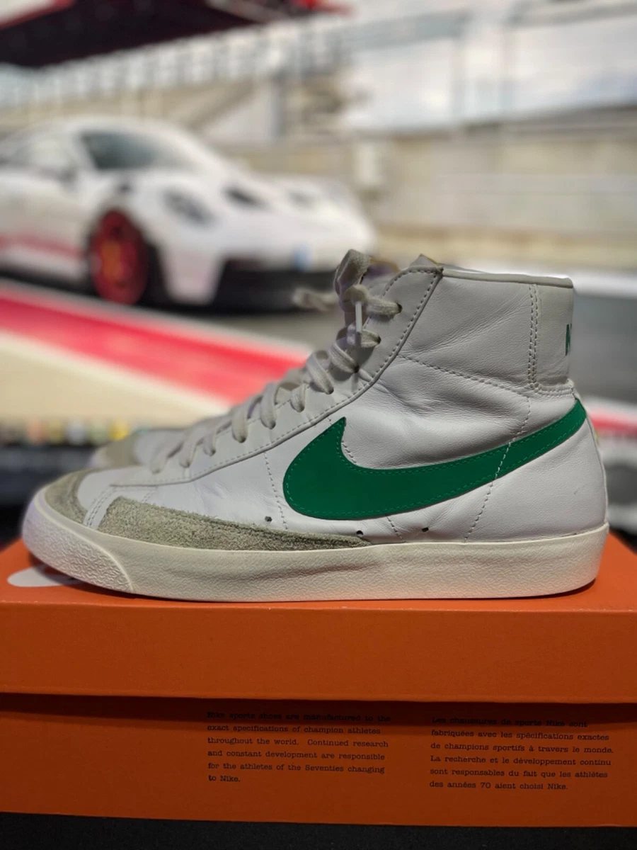 Moet Tandheelkundig verkwistend Nike Blazer Mid 77 Vintage Lucid Green BQ6806-300 Size 9.5 | eBay