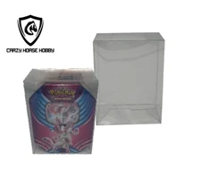 🔥🔥5 Pack Pokemon TCG Tin protecting case Heavy Duty! Fits up right tin🔥🔥