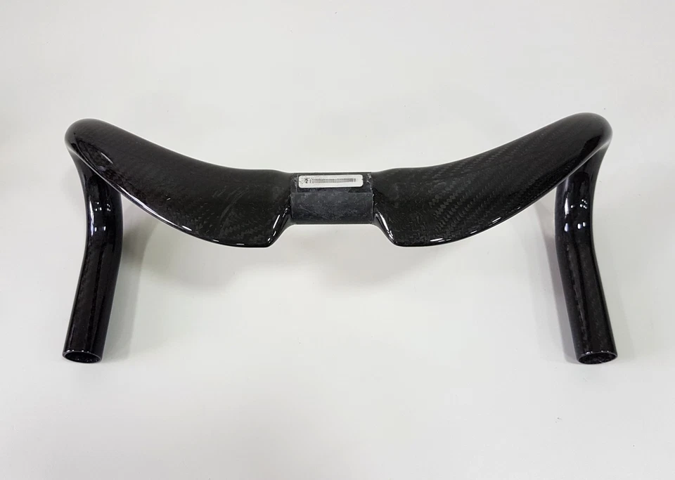 Manillar de bicicleta Look Track Aero ultra compacto carbono 31,8 mm 350 mm 370 mm 400 mm Foto 2 de 4