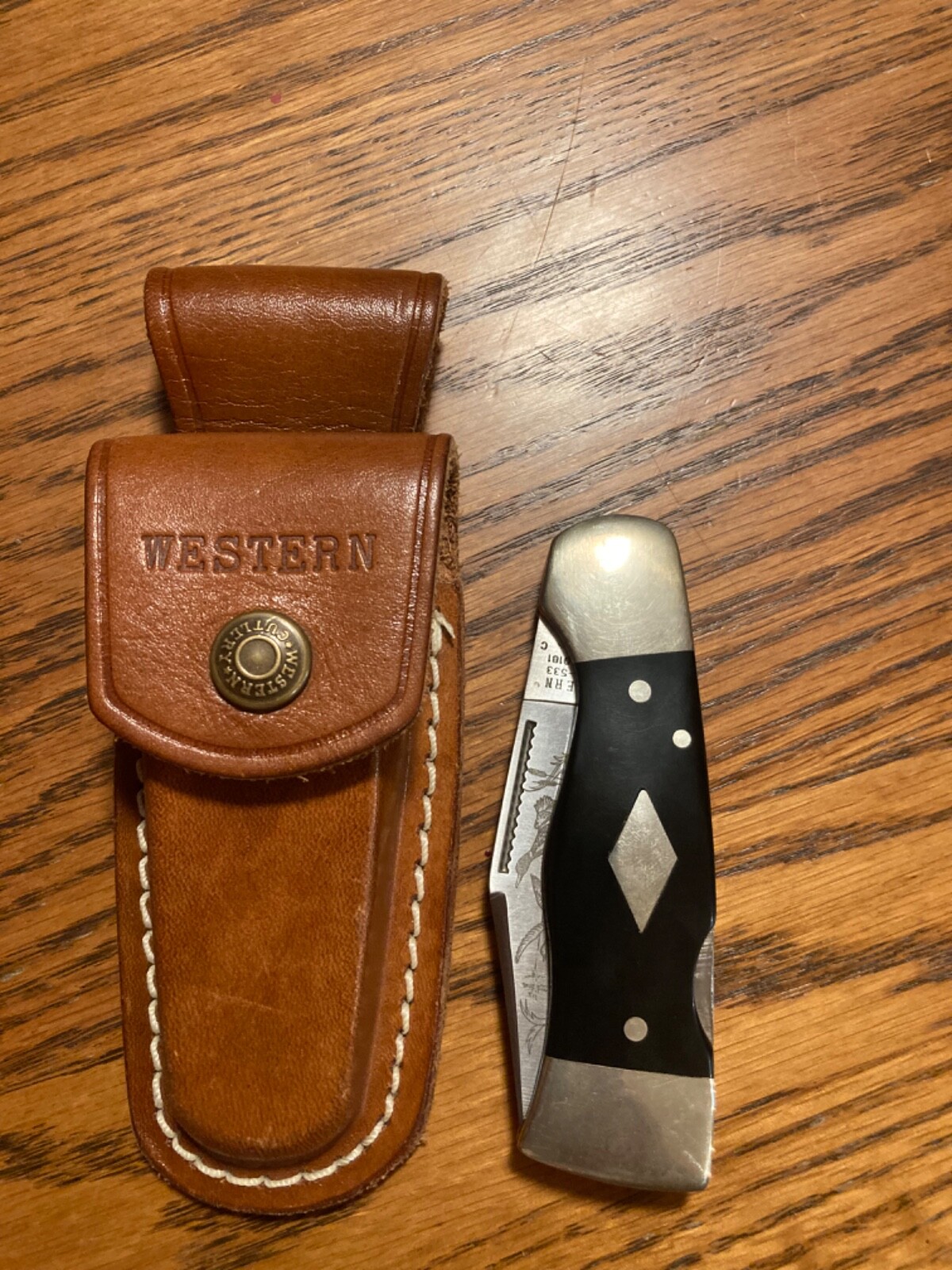 western S533 C hunting knife usa eBay