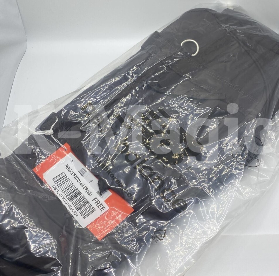 New Balance Glossy Ribbon Duffle Bag BROWN NBGCEFW701 BROWN