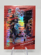 2021-2022 Donruss Optic Demar Derozan Red Photon Wave Case Hit Chicago Bulls