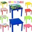 Kids Children Plastic Table Strong High Quality Suitable For Outdoor | eBay
