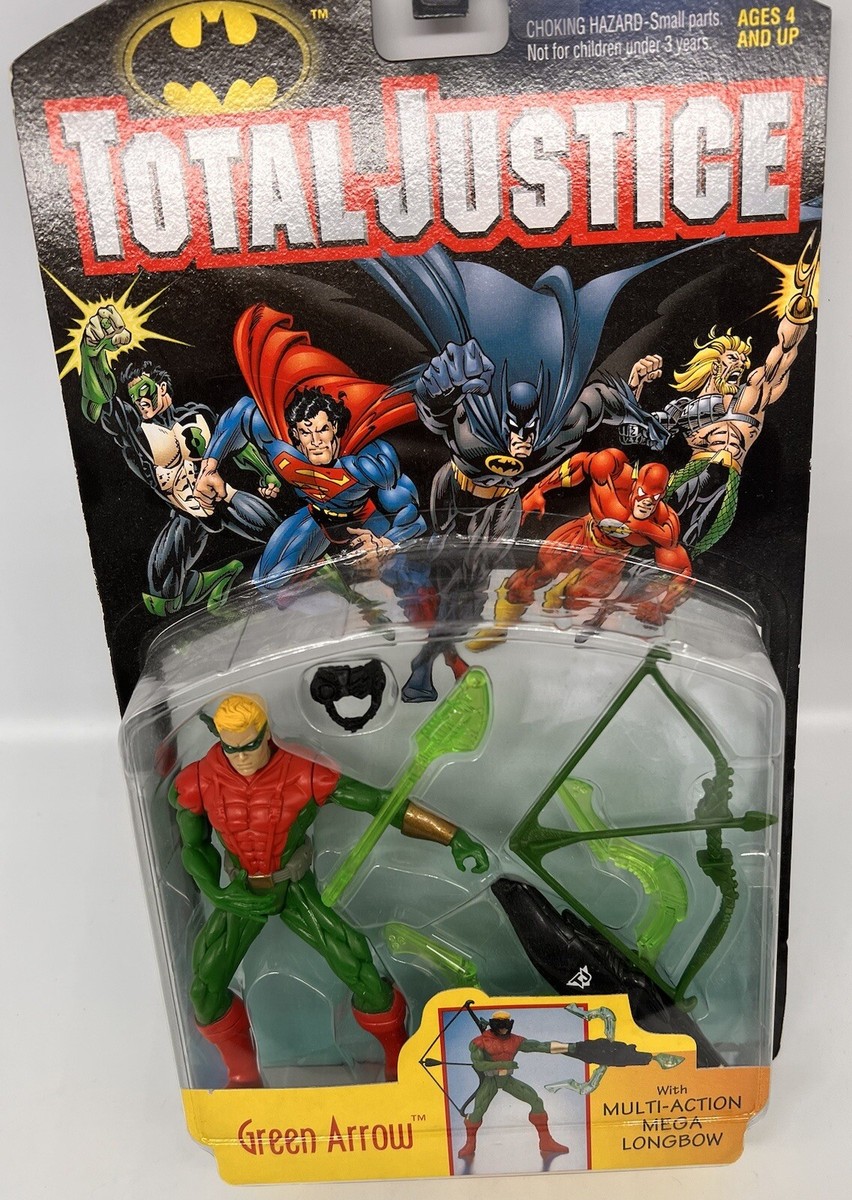 DC Comics Total Justice Green Arrow W/ Multi-Action Long Bow