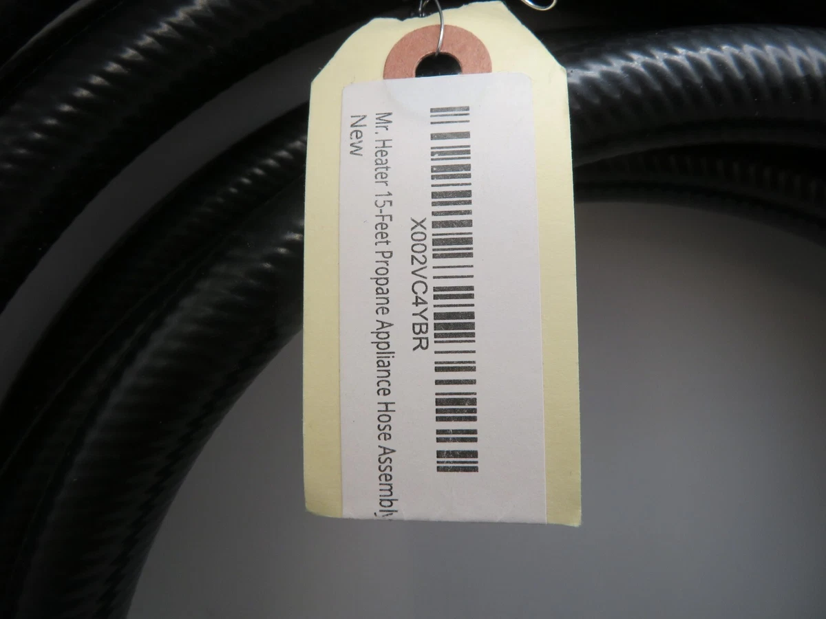 Mr. Heater 15 Ft Propane Appliance Hose Assembly Model LL38 (3/8u0026#034;) |  eBay
