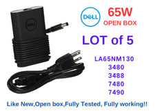 5X DELL 65W AC Adapter Charger 7.4mm Latitude 5404 5414 E5440 E5450 E5470 E5570