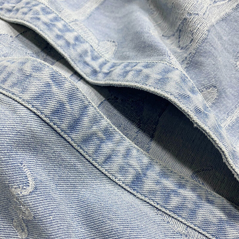 Gilet Sans Manches Asymétrique En Jean Pour Femme - Style Grenouille Bouton Côté