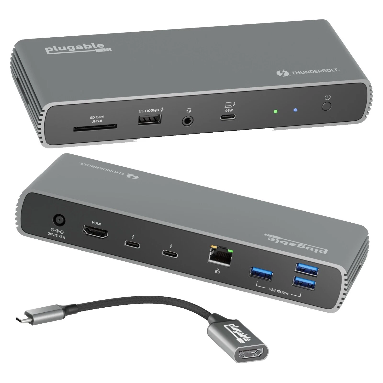 Estaciones de Acoplamiento Portátil Plugable PARA ASUS Apple MacBook Air