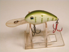 Strike King 3xd Green Rib Rattle Crankbait Lure Strike King 3xd Green Rib Rattle Crankbait Lure