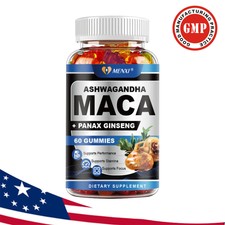Male Enhancing Libido 60 Gummies - Maca Root,Massive Girth Enlargement Support