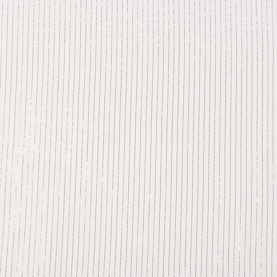 Double Gauze Musselin Nadelstreifen Streifen Lurex Glitzer ecru 1,35m Breite - Bild 2 von 4